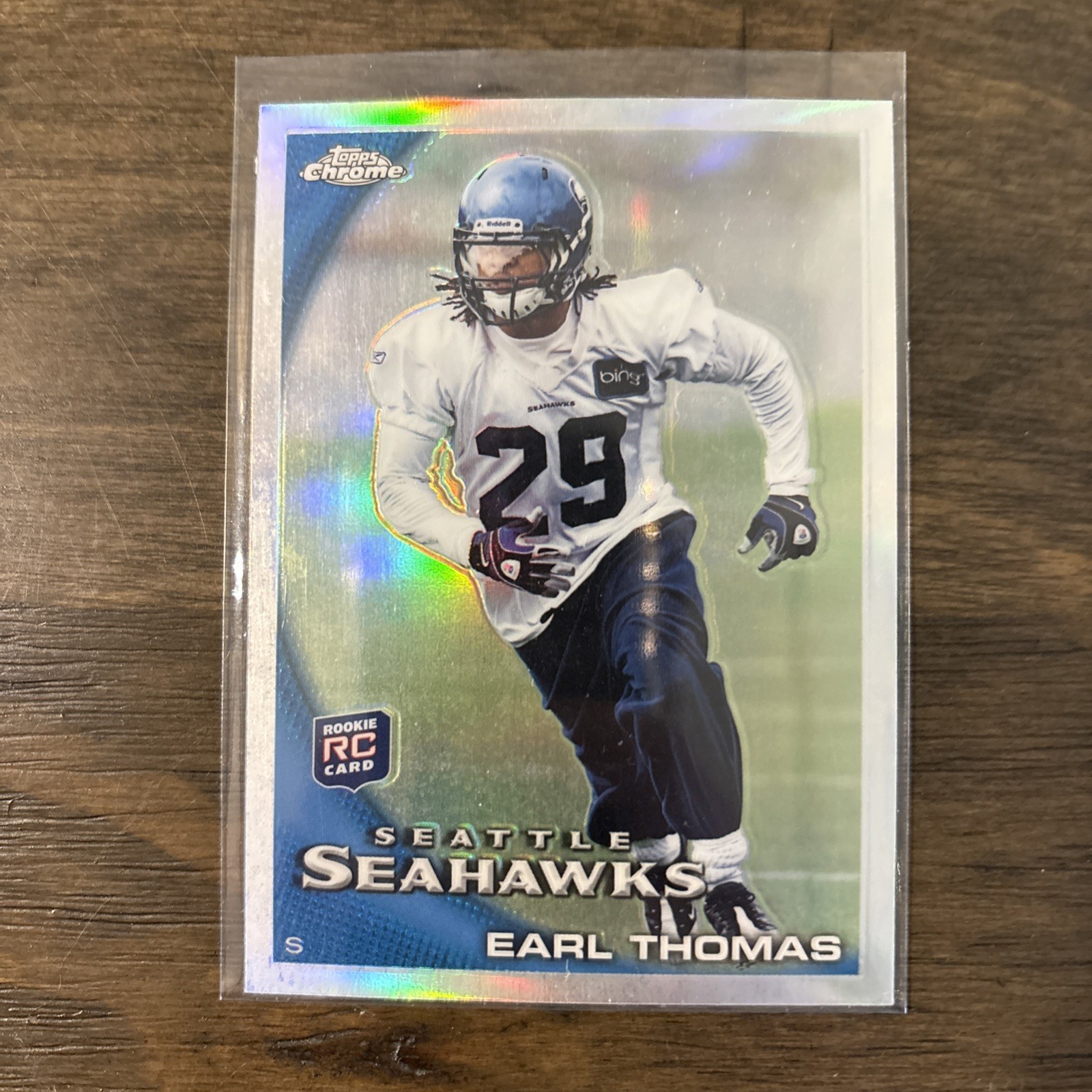 2010 Topps Chrome - Earl Thomas III #C135 Refractor (RC) Seattle Seahawks Rookie