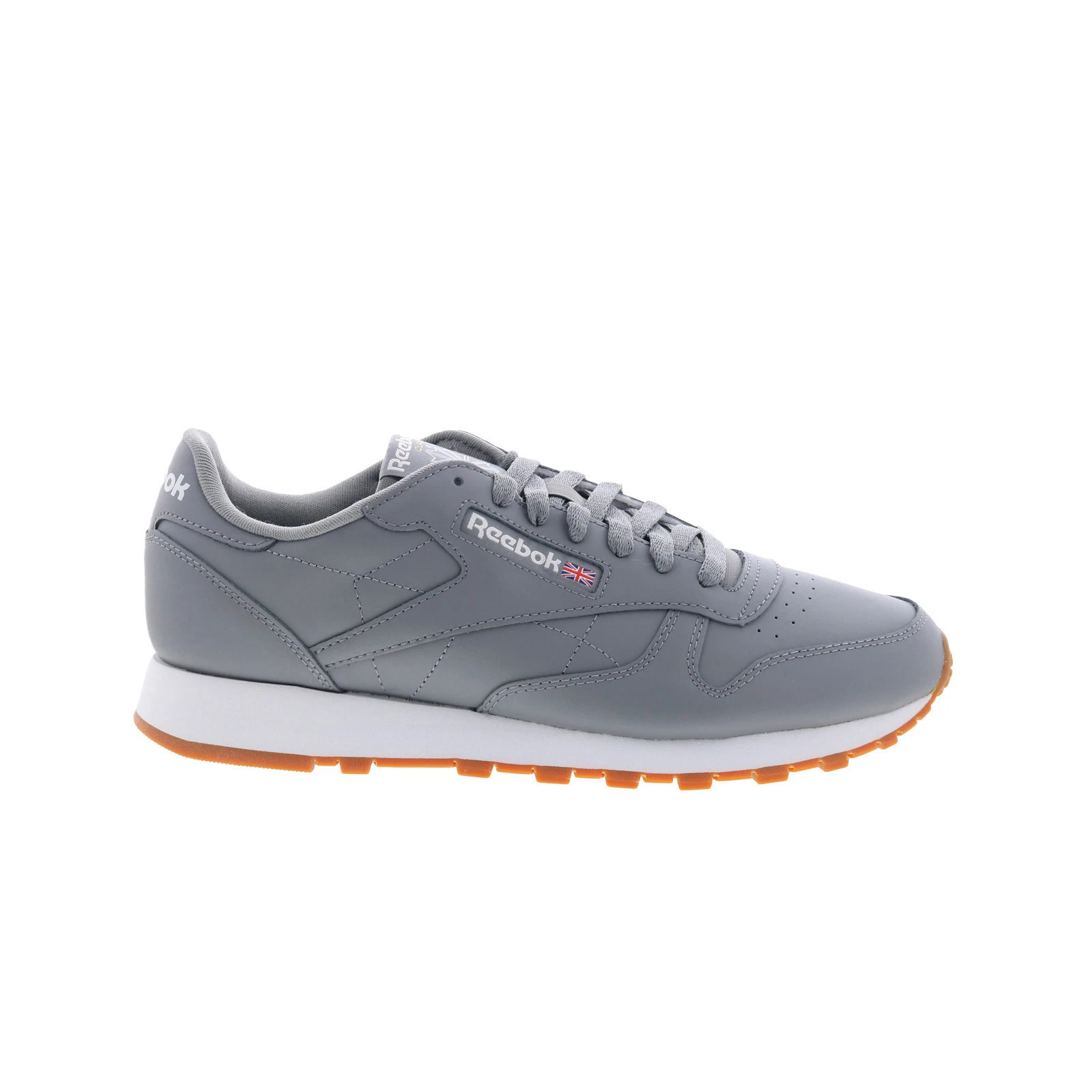 Reebok Classic Leather Mens Gray Leather Lace Up Lifestyle Sneakers Shoes
Opens in a new window or t