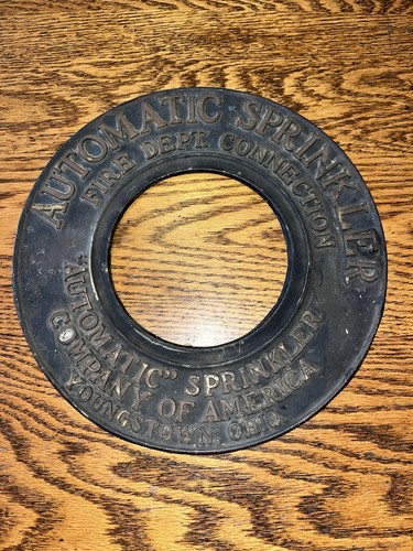 Automatic Sprinkler Corporation of America Cast Iron Fire Dept. Connection Part