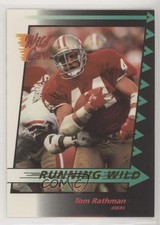 1992 Wild Card Running Wild Gold Tom Rathman #26 0h1