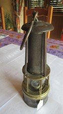 Lampe de Mineur à huile A. DUFRANE / MONCEAU & C