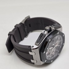 AUDEMARS PIGUET ROYAL OAK OFFSHORE 26400IO TITANIUM WATCH 44 MM(MINT & ORIGINAL) 12