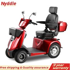 1000W Heavy Duty 4 Wheel Mobility Scooters for Seniors 40 Miles 500 lb Capacity