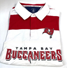 Tampa Bay Buccaneers NFL Tommy Hilfiger XL Rugby~Red/White