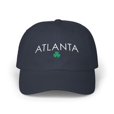 Atlanta Clover Embroidered Classic Dad Cap