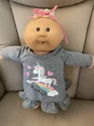 Cabbage Patch Blond Tuft Brown Eyes