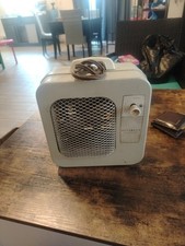 Vintage 1950s Supermatic Electric Space Heater Antique Metal Milkhouse Fan Vintage 1950s Supermatic Electric Space Heater Antique Metal Milkhouse Fan