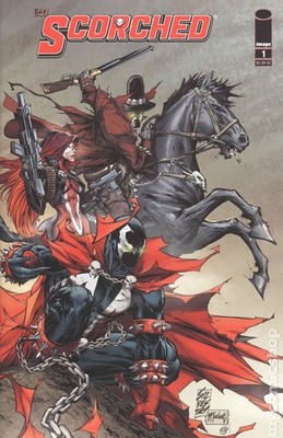 Spawn The Scorched 1F Silvestri Variant NM 2022 Stock Image