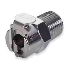 Colder Mcd1002 1/8" Mnpt Chrome Plated Brass Inline Coupler