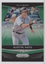 2018 Panini Chronicles Prizm Green 5/50 Austin Hays #10 6fs