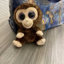 Ty Beanie Boos Coconut the Monkey - Retired - Original Tags