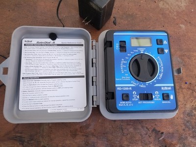 Irritrol RD-12MOD-R RainDial 1200 Indoor/Outdoor 12 Station Replacement Facep...