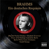 Johannes Brahms Ein Deutsches Requiem Op. 45 (Cd) Album