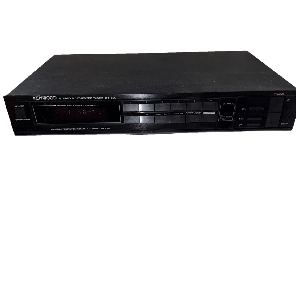 Kenwood AM/FM Stereo Tuner KT-56L,  guter Zustand! - Bild 2 von 3