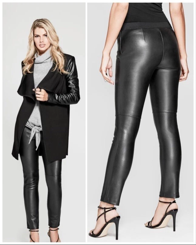 🔥🔥 LEGGINGS GUESS BY MARCIANO SAMYS IMITACIÓN CUERO TIRO ALTO 🔥🔥 Foto 2 de 4
