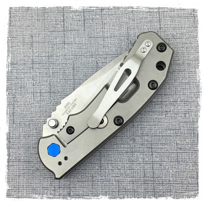 Titanium Pocket Clip For Zero Tolerance ZT0550 Hinderer Knives ZT0561