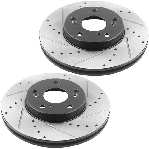 Rotores de freno de disco delanteros deportivos para Mitsubishi Eclipse Galant Lancer Outlander NY - Imagen 4 de 7