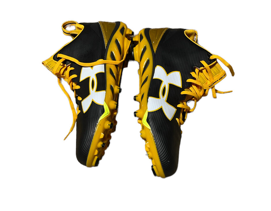 Футбольные бутсы Under Armour Spine Золотисто черные Athletic 1287493 Мужские Размер 13 12990₽