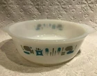 Vintage Anchor Hocking for Royal China; Blue Heaven O-W M-G 1.5-QT Casserole