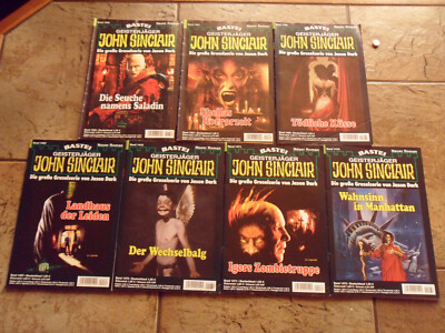 7 x John Sinclair Romane