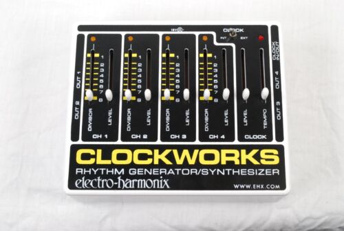 Pédale d'effets générateur de rythme générateur de rythme Electro-Harmonix EHX Clockworks d'occasion - Photo 1/2
