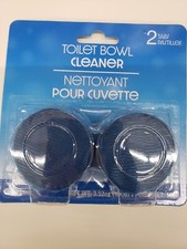 2 Tabs Automatic Toilet Bowl Cleaner Bleach Deodorize Freshens Lasting Easy Use