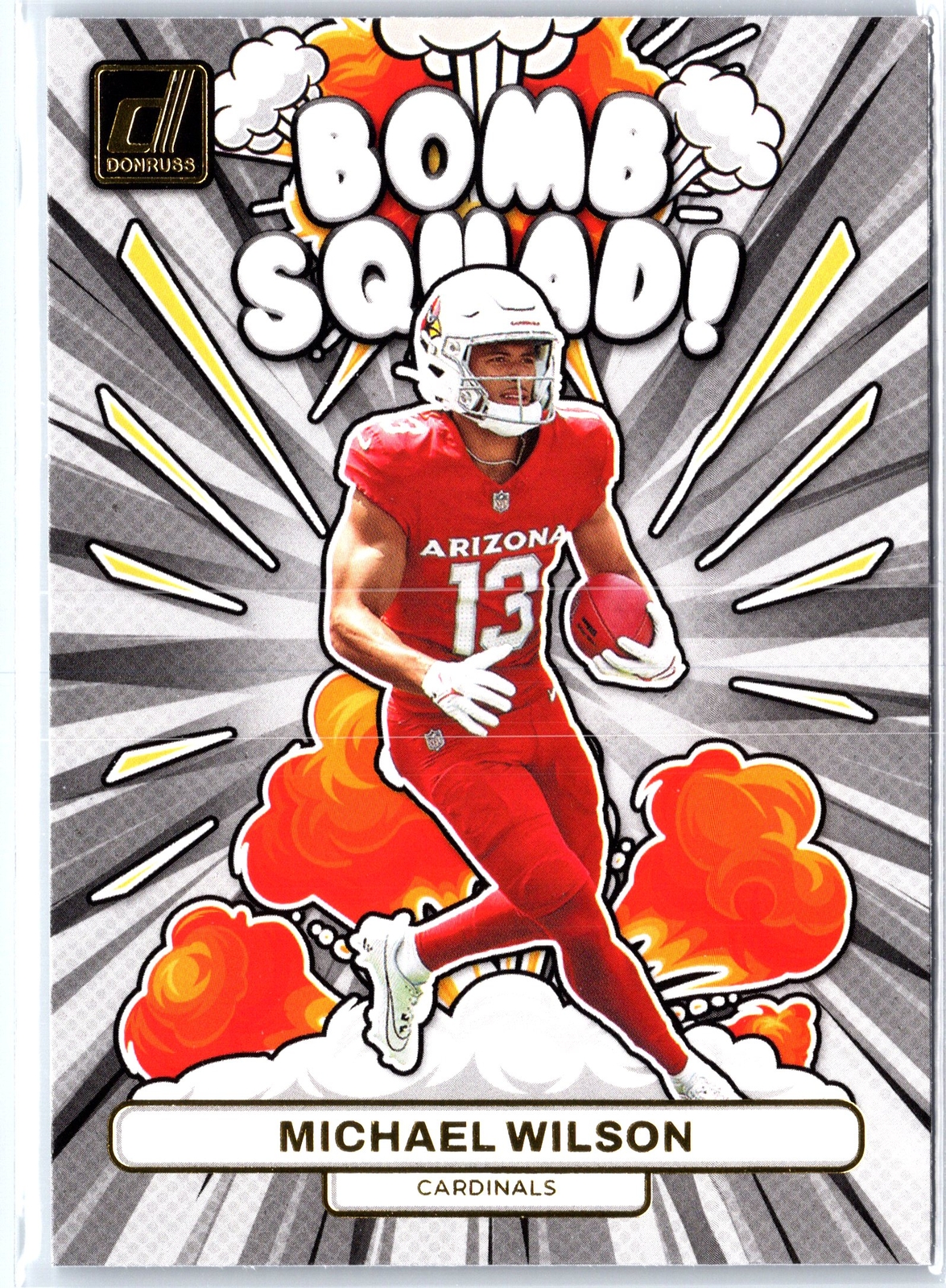 2023 Donruss #BS-22 Michael Wilson Bomb Squad