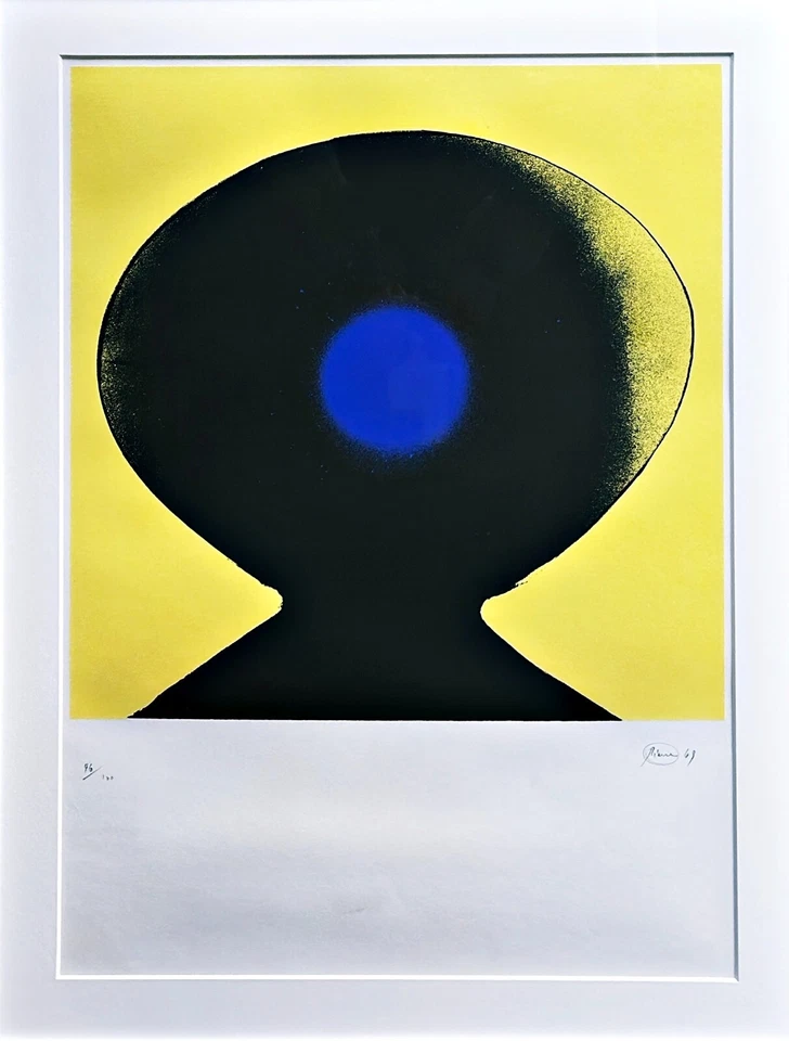 Otto Piene "Telemagisch, 1969", Farbserigrafie, signiert und limitiert - Bild 2 von 4