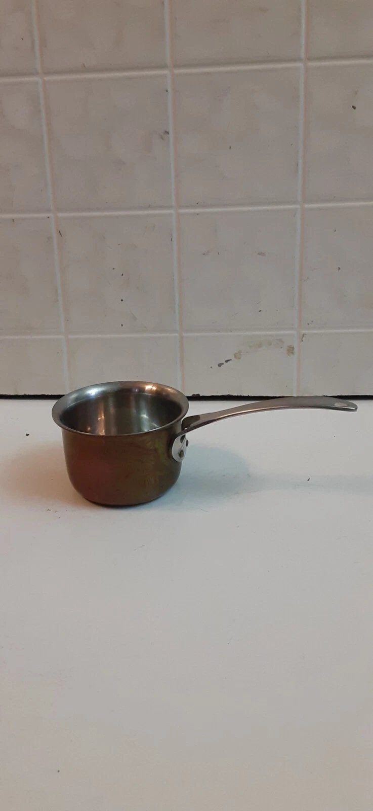 DANSK International Polaris/Norway 1/3 Qt. Copper Bottom Saucepan Kitchen Cookin