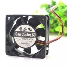 Sanyo 9A0624H4D04 6025 DC24V 0.06A 6CM 3-Pin Inverter Mute Cooling Fan
