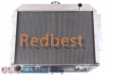 3Row Alu Radiator For Dodge Plymouth/Chrysler Newport Imperia 1966-1970 7.2L V8