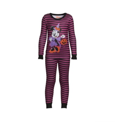 Minnie Mouse Halloween pajamas size: L (10/12)