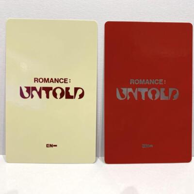 ENHYPEN NI-KI ROMANCE : UNTOLD Normal INCEPTIO ver. Official
