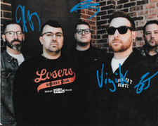 * THE GHOST INSIDE * signed 8x10 photo * VIGIL, JOHNSON, RILEY & TKACZYK * 6