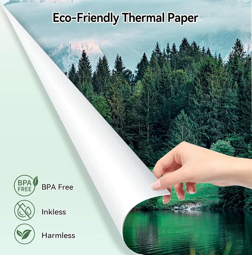 2-12 Rolls A4 Thermal Paper 210mm x 30mm Quick-Dry Printing Paper For M08F M832 - Picture 2 of 7