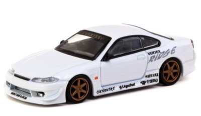 NISSAN Silvia S15 - Vertex  - white metallic - TARMAC 1:64