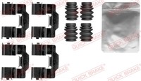 Quick Brake 109-1868 ZubehöRset, Scheibenbremsbelag FüR CitroëN, Peugeot