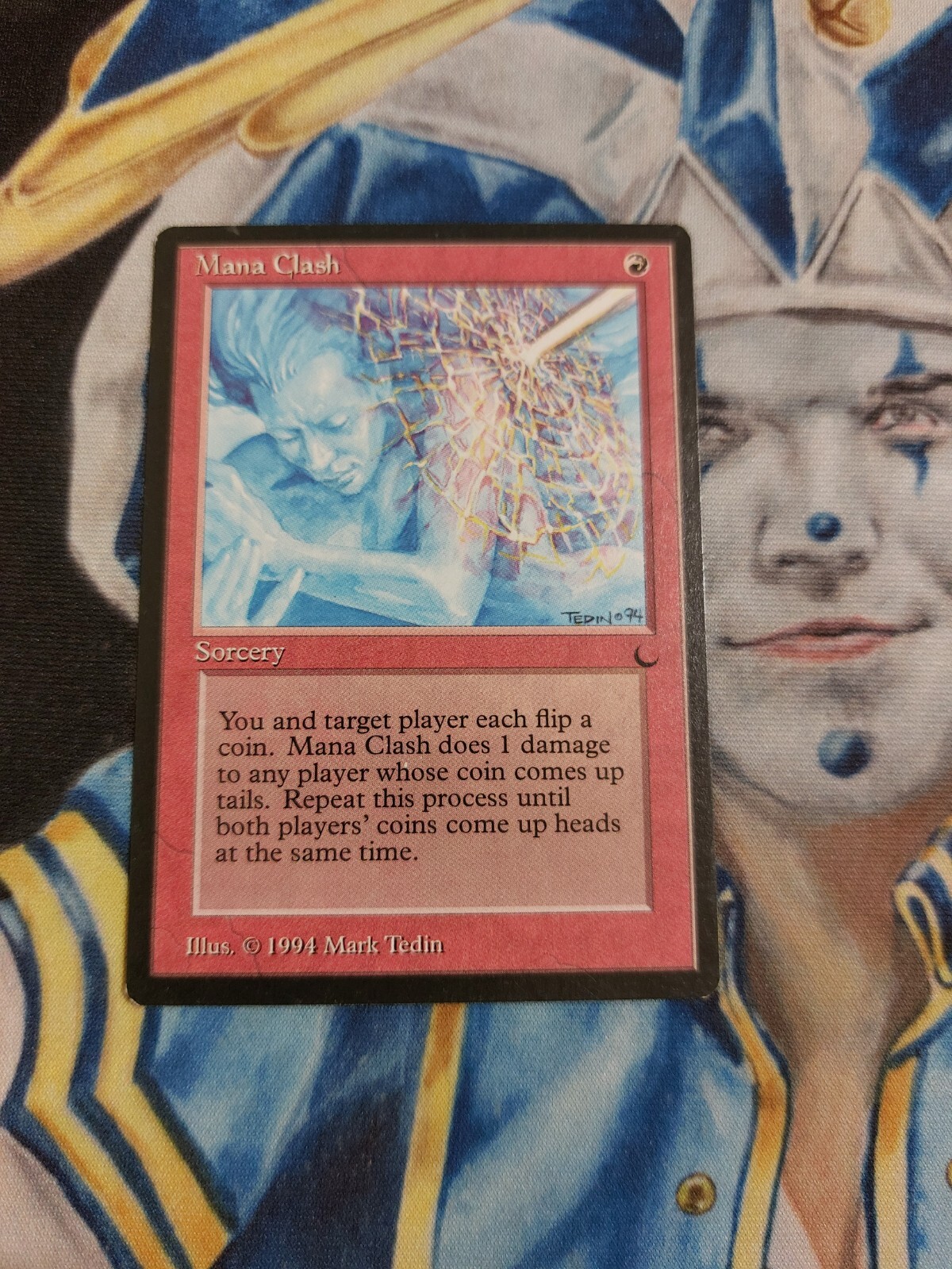 Mana Clash MTG The Dark Rare Red Sorcery Slightly Played x1 GG5