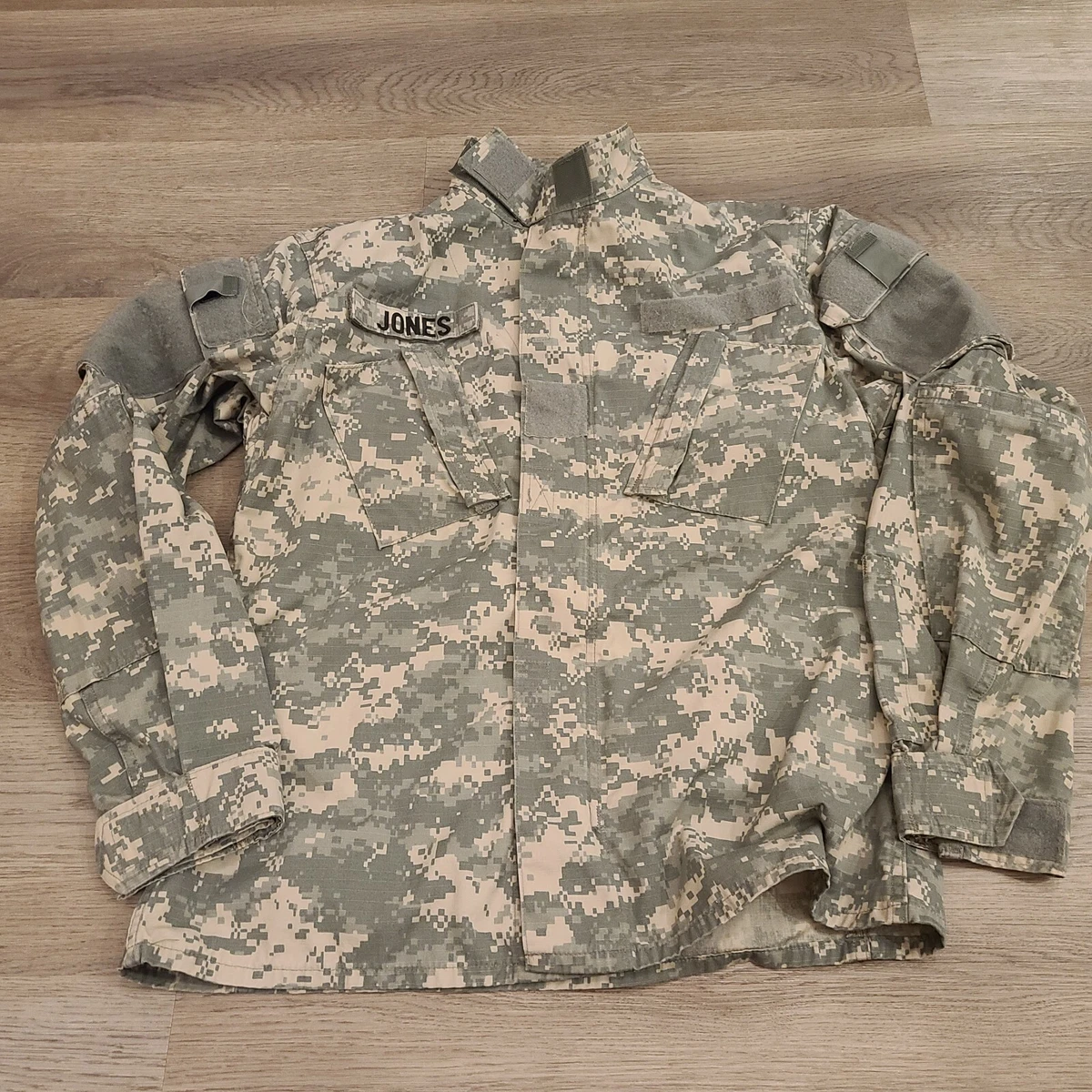 Army Combat Uniform Digital Military Coat Jacket Full Zip Size
