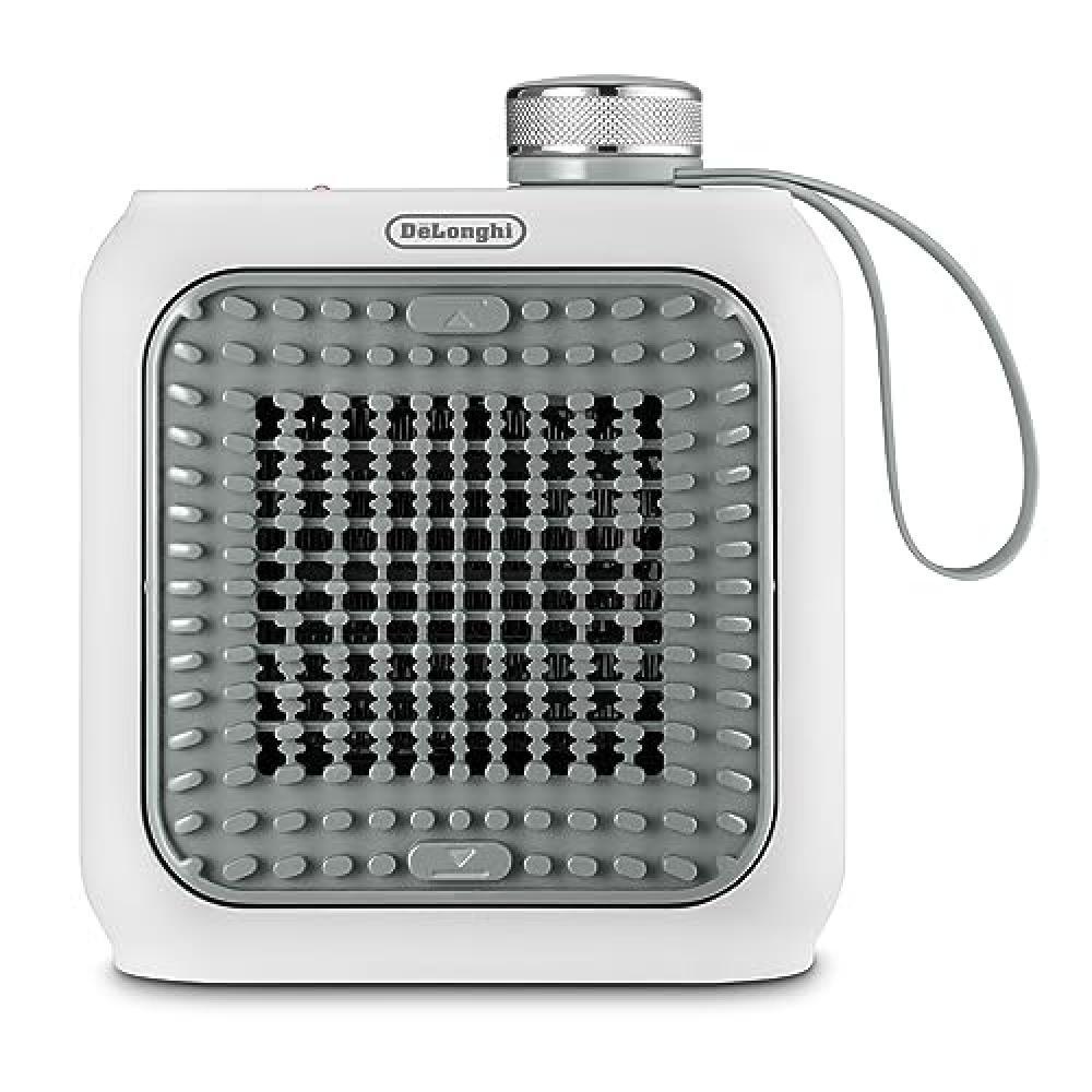 De'Longhi Capsule Desk, Termoventilatore Ceramica, Mini Termoventilatore Silenzi