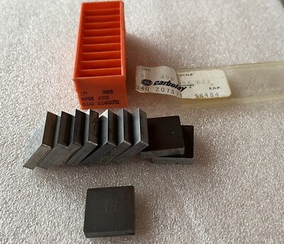 SNX 632 GRADE 395 CARBOLOY CARBIDE INSERT, 10 INSERTS/LOT, NEW