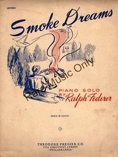 1942 Smoke Dreams by Ralph Federer - Rare