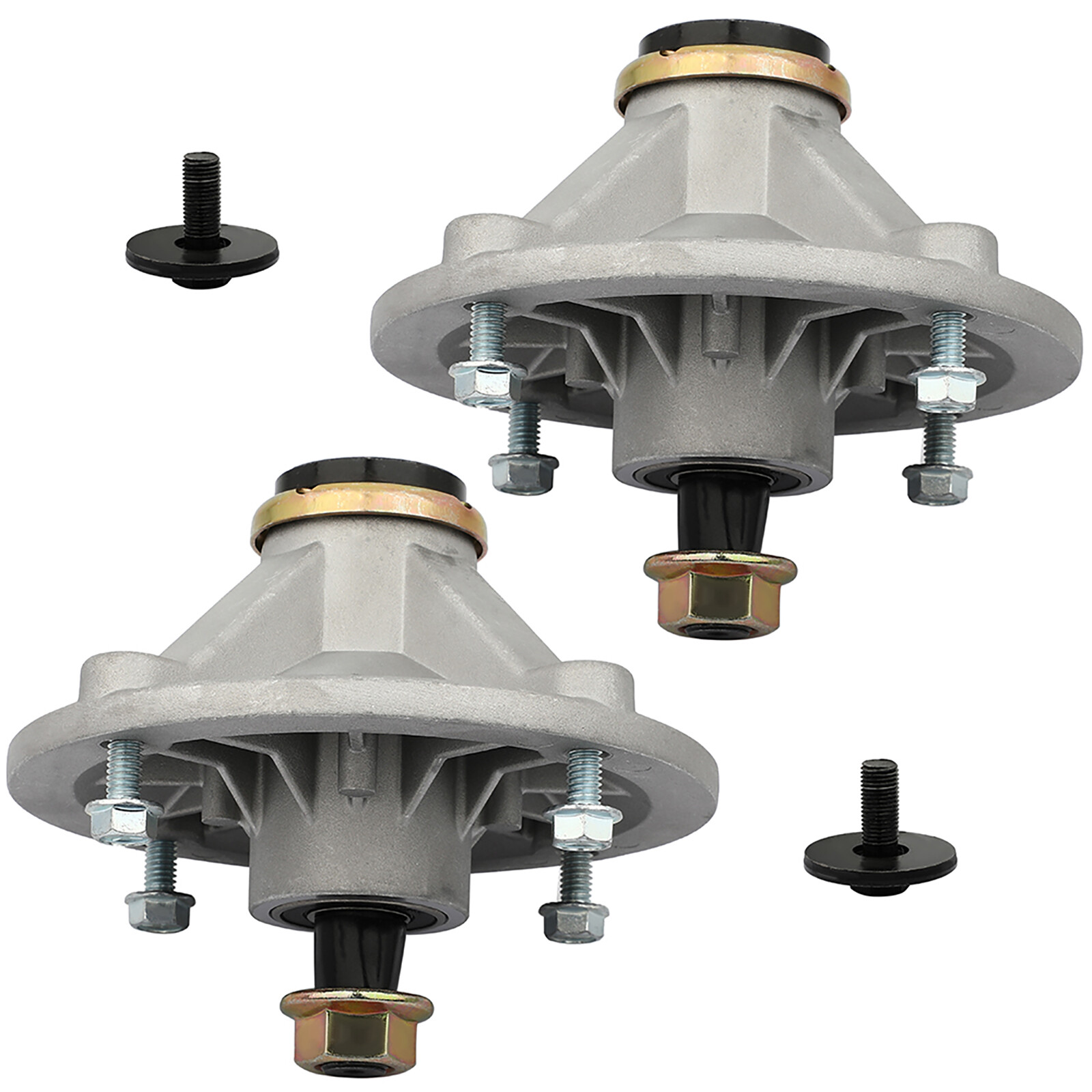 2x Spindel Montagesatz Für Toro Rasenmäher (Z4200, Z4220, Z5000 Serie) - Ersatz 110-6866