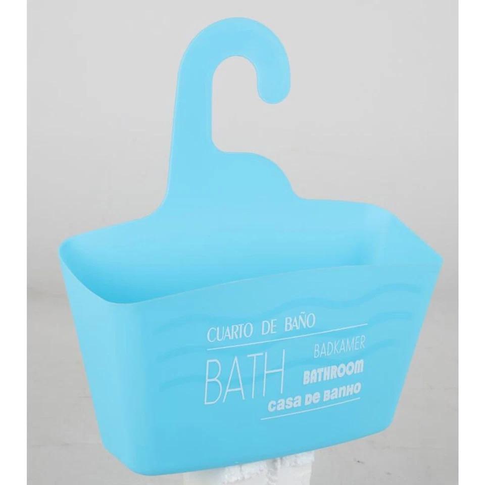 8x Badutensilo Henkel Haken Hängen Duschkorb Ablagen Regal Organizer Seifen - Bild 2 von 4
