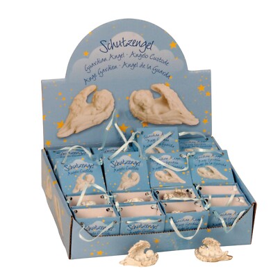 24 liegende Engel Display Schutzengel in Geschenktüte Gastgeschenke Hochzeit