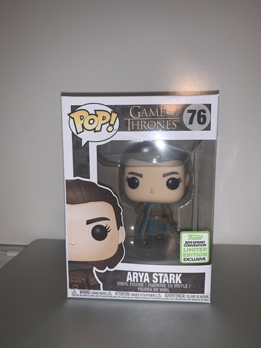 Funko Pop Arya Stark #76 Game of Thrones ECCC Shared Exclusive Ships ASAP Funko Pop Arya Stark #76 Game of Thrones ECCC Shared Exclusive Ships ASAP | Funko Pop | 2 Funko Pop Arya Stark #76 Game of Thrones ECCC Shared Exclusive Ships ASAP | Funko Pop