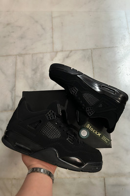 Air Jordan 4 Black Cat 2020 Size 43 EU / 9.5 US DS Brand New Authentic w/ StockX