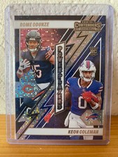 2024 Panini Contenders Rome Odunze Keon Colem...