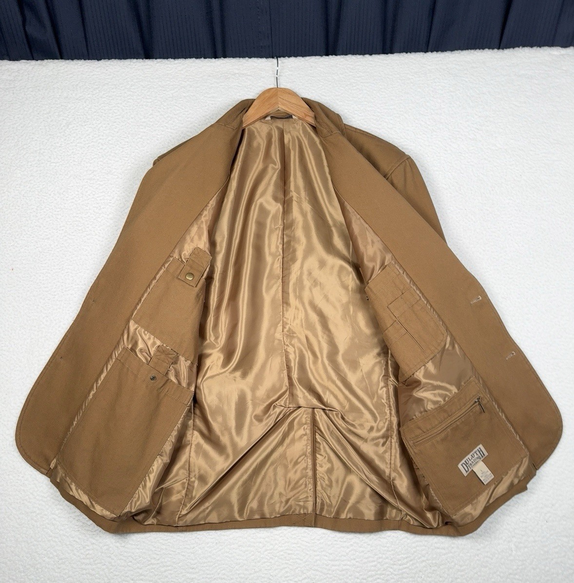 DULUTH Flex Fire Hose Presentation Jacket Brown C… - image 3