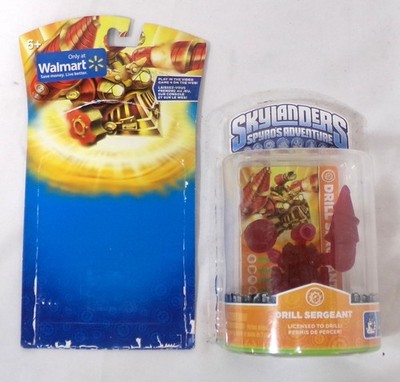 Skylanders Walmart Exclusive Drill Sergeant Toy to Life Figure Activison 2011